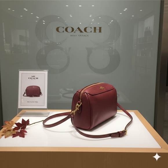 Coach Leather Crossbody Bag - Picture 2 of 13